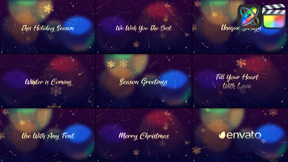 Christmas Magic for FCPX alt