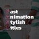 Typography Titles | FCPX & Apple Motion - VideoHive Item for Sale
