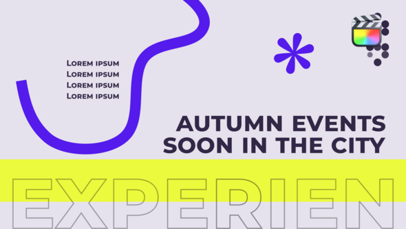 Creative Social Media Intro \ FCPX alt