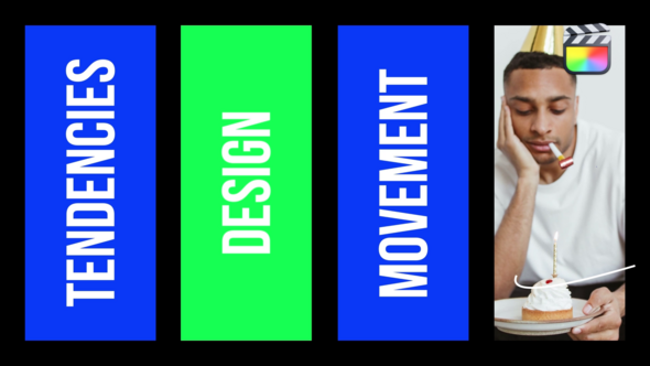 Multiscreen Intro Slideshow \ FCPX alt