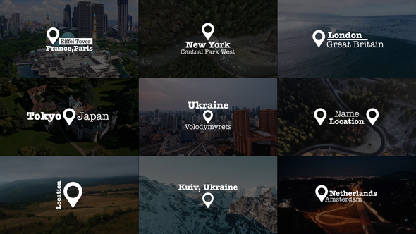 Location Titles | FCPX & Apple Motion