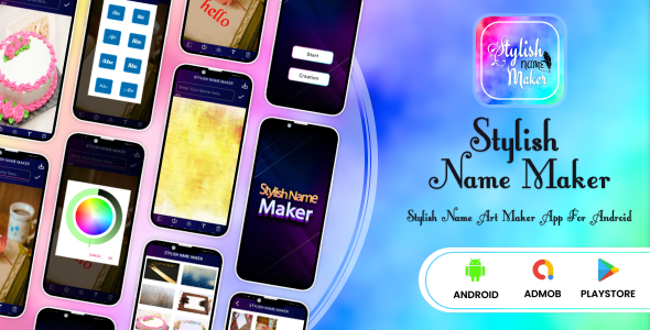 Designer Name Maker Wallpaper | Stylist Name Maker | Android | Admob Ads