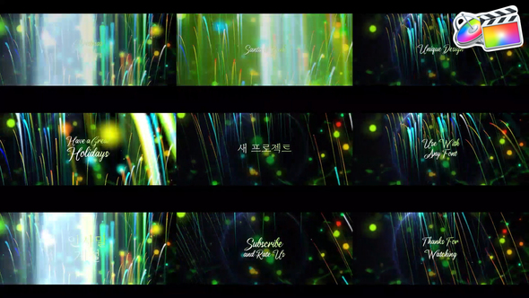 Christmas Wishes Titles for FCPX alt