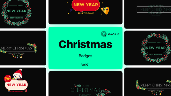 Christmas Badges Vol. 01 alt