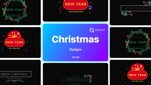 Christmas Badges Vol. 02 alt