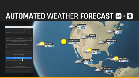 Automated WEATHER Forecast - WORLD Weather