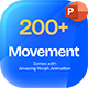 Movement Premium Morph Animation Powerpoint Template - GraphicRiver Item for Sale