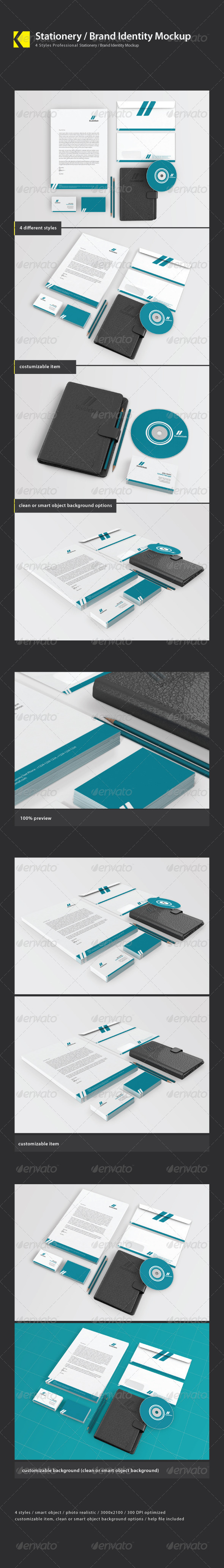 Download Brand Identity Mockup Graphics Designs Templates