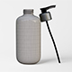 Cosmetic pump packaging bottle 3D model - 3DOcean Item for Sale
