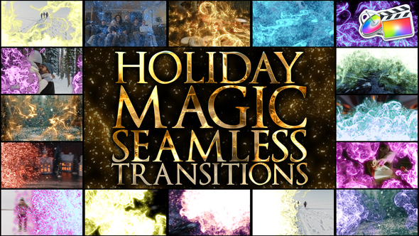 Holiday Magic Seamless Transitions for FCPX alt
