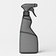 Cleaning product spray packaging bottle 3D model - 3DOcean Item for Sale