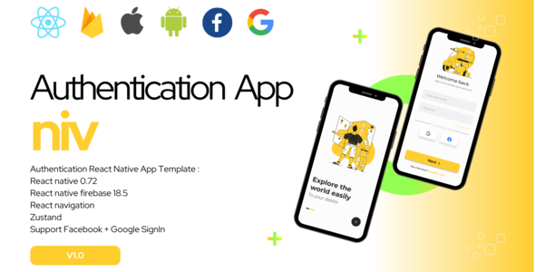 niv | Authentication React Native App Template
