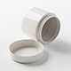Cosmetic packaging jar 3D model - 3DOcean Item for Sale