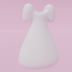 Cartoon White Dress 3D model - 3DOcean Item for Sale