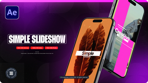 Vertical Simple Slideshow alt