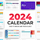 Calendar 2024 PowerPoint Template - GraphicRiver Item for Sale