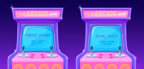 Arcade Machines Screens