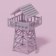Low Poly Wooden Watch Tower 3D model - 3DOcean Item for Sale