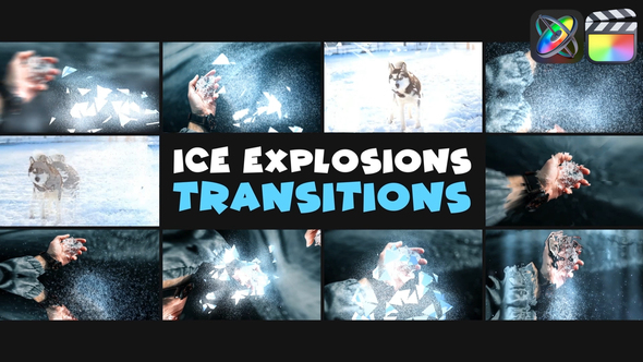 Ice Explosions Transitions | FCPX