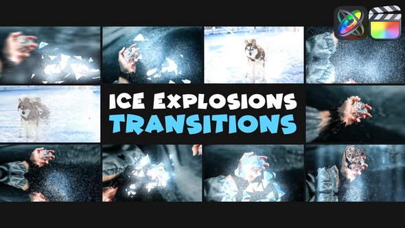 Ice Explosions Transitions | FCPX alt