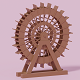 Cartoon Wooden Water Wheel 3D model - 3DOcean Item for Sale