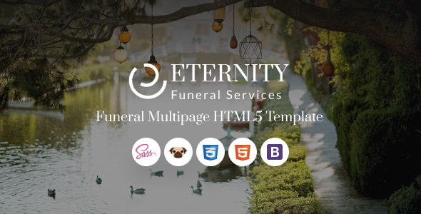 Eternity – Funeral Services HTML5 Template