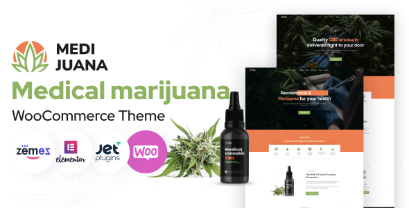 Medijuana – Medical Cannabis WordPress Theme