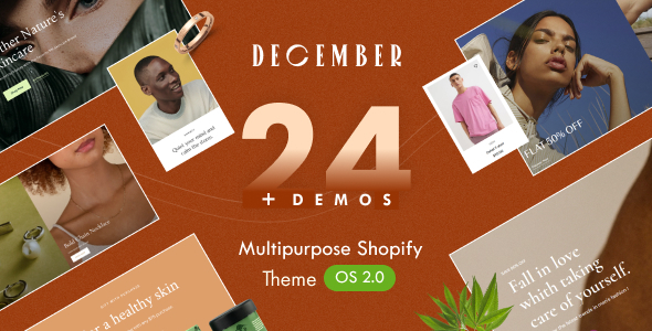 December – Multipurpose Shopify Theme OS 2.0