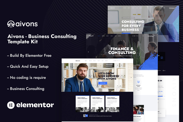 Aivons - Business Consulting Template Kit