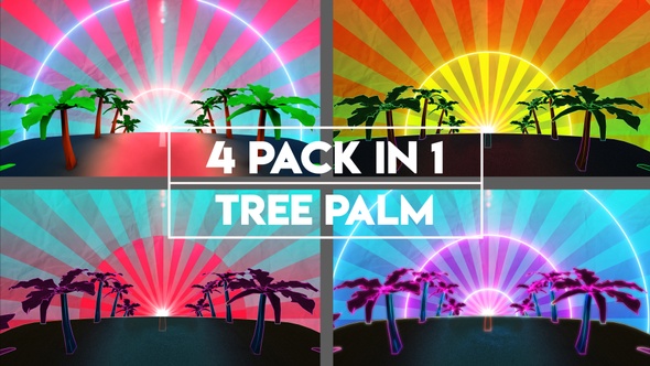 Led Tree Palm