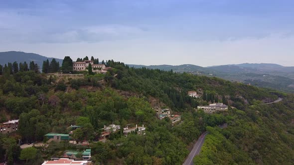 Beautiful Tuscany Landscape in Italy