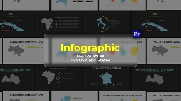 Infographic - Countries / PR