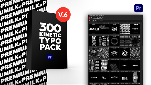 Kinetic Typography Pack for Premiere Pro