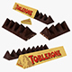Toblerone Milk Chocolate Bar - 3DOcean Item for Sale