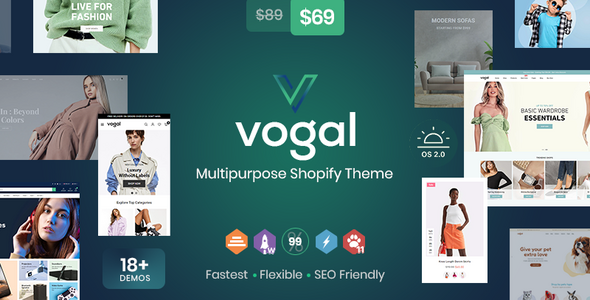Vogal - Multipurpose Shopify Theme
