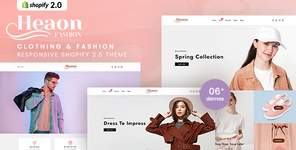 Heaon – Clothing & Fashion Responsive Shopify 2.0 Theme