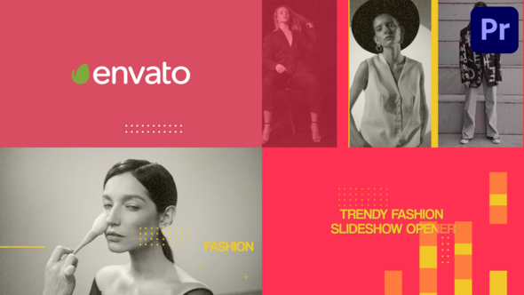 Trendy Fashion Slideshow Opener for Premiere Pro