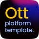 Trilok | OTT Platform Figma Template - ThemeForest Item for Sale