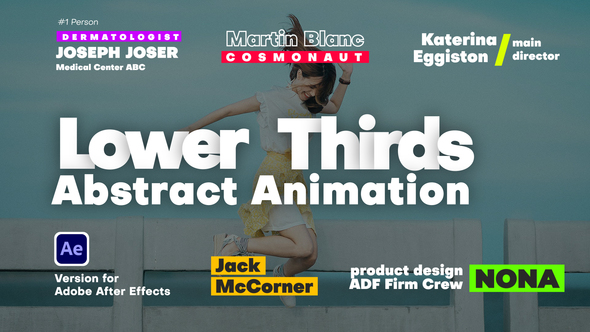 Abstract Lower Thirds Animation alt