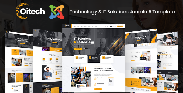 Oitech - Joomla 5 Technology Template | IT Company