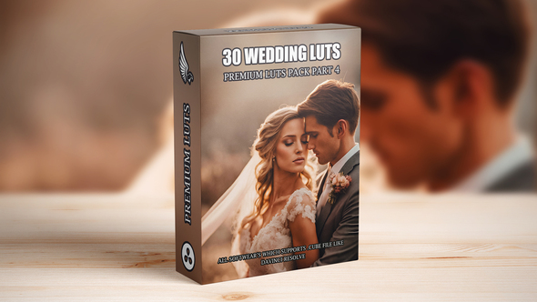 Top 30 Professional Cinematic Wedding LUTs For Wedding Filmmakers - Part 4