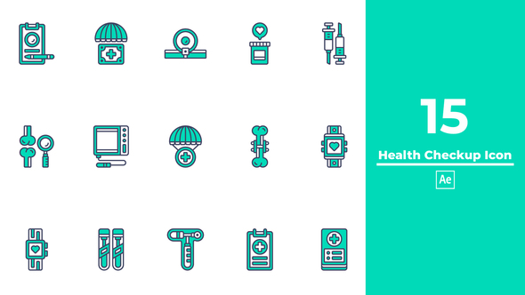 Health Checkup Icon After Effects