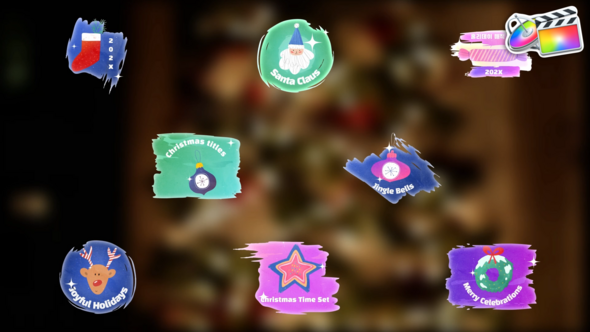 Happy New Year Titles for FCPX alt