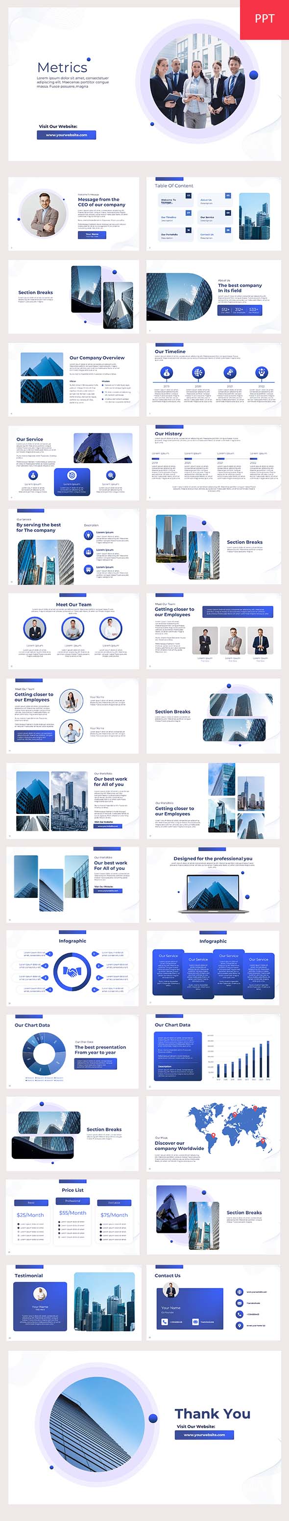 Ppt Presentation Templates | GraphicRiver