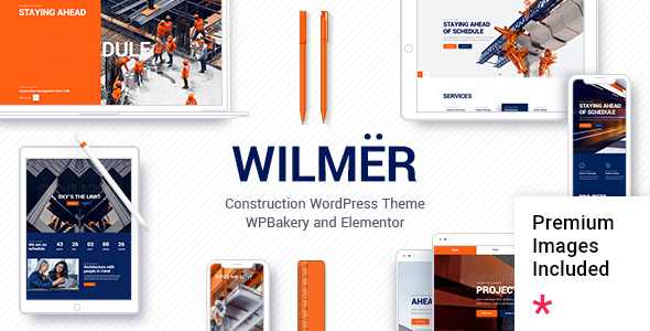 Wilmër - Construction WordPress Theme