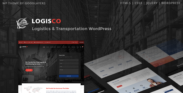 Logisco – Logistics & Transportation WordPress
