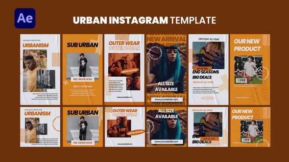 Urban Instagram Template
