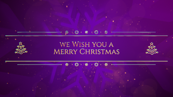 Merry Christmas Titles FCP alt