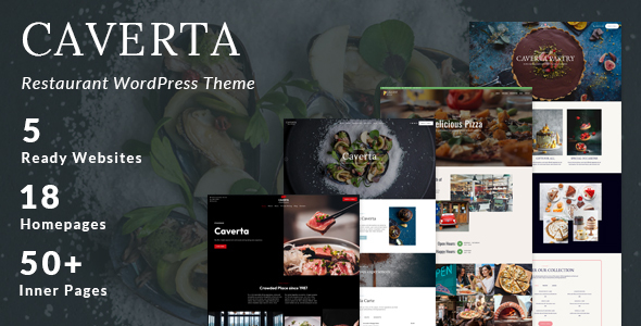Caverta - Restaurant WordPress Theme