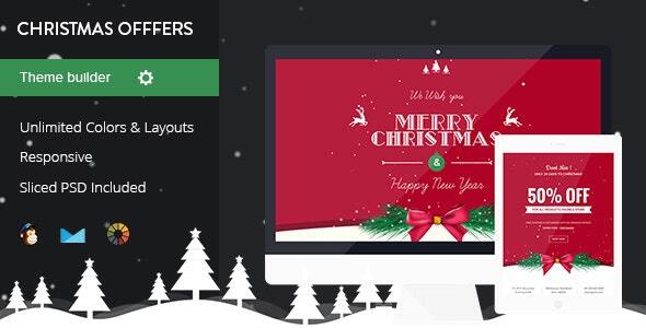 Christmas Offers - Complete Set of Christmas Email Templates